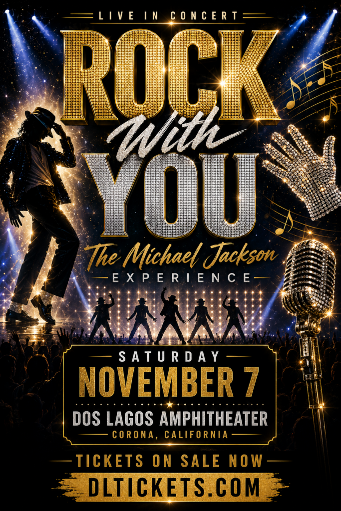 Rock With You — The Michael Jackson Experience live at Dos Lagos Amphitheater on November 7, 2026